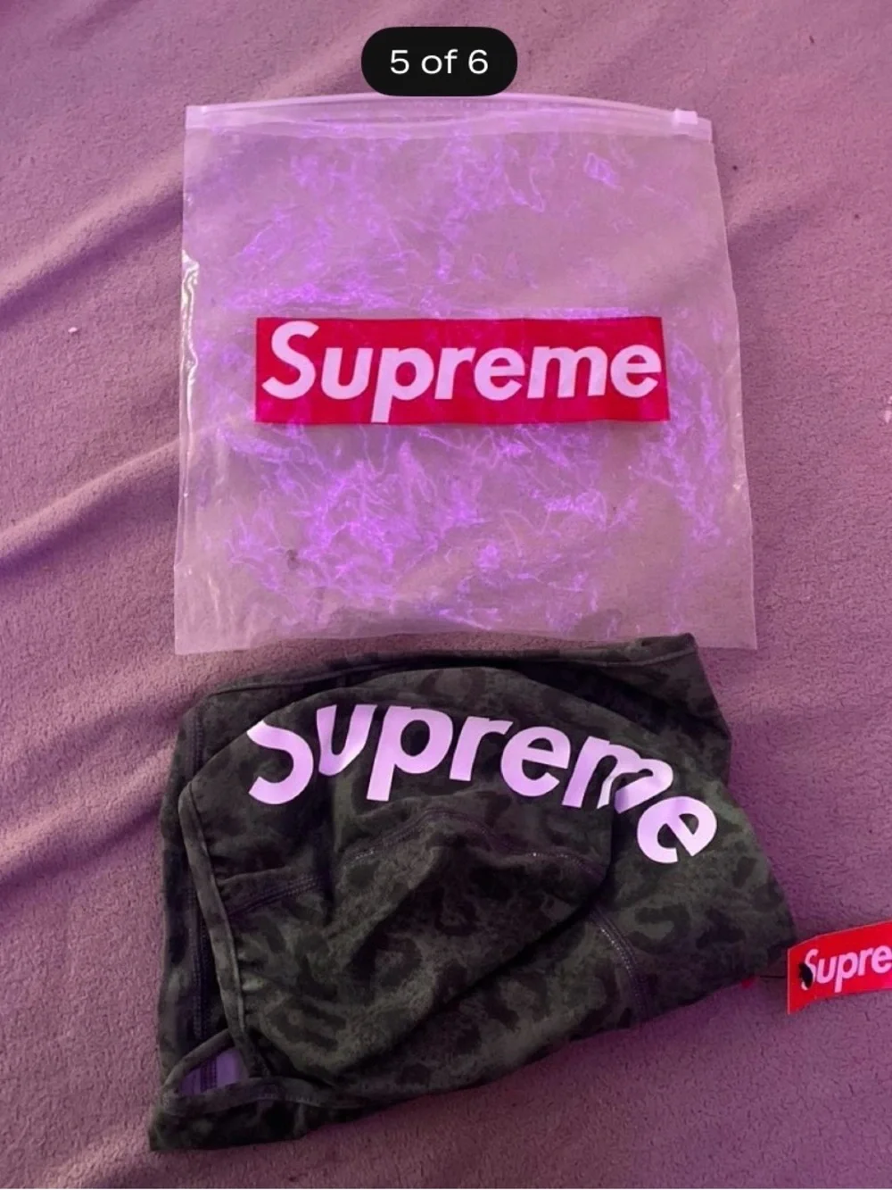 Supreme Heat Reactive Leopard Balaclava